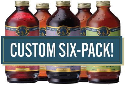 Portland Syrups - CHOOSE YOUR FLAVORS - Premium Concentrates for Cocktails, Mocktails, Soda, Tea, Coffee, Baking & More - Organic Ingredients & 40% Less Sugar - Box of 3 (12oz Bottles)